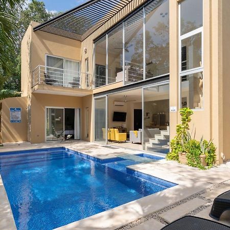 Tulum Private Modern Villa-Pool Beds-Ac-Internet-Parking-Grill Bagian luar foto