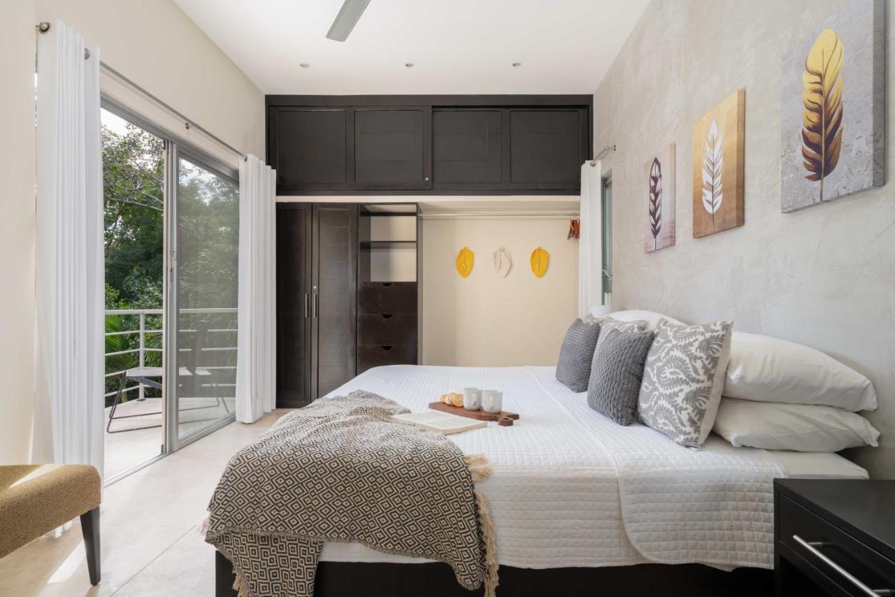 Tulum Private Modern Villa-Pool Beds-Ac-Internet-Parking-Grill Bagian luar foto