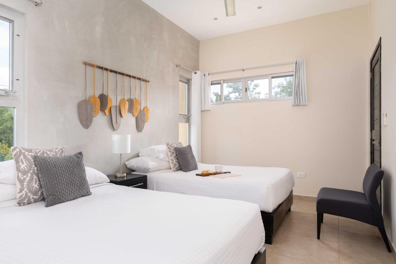 Tulum Private Modern Villa-Pool Beds-Ac-Internet-Parking-Grill Bagian luar foto