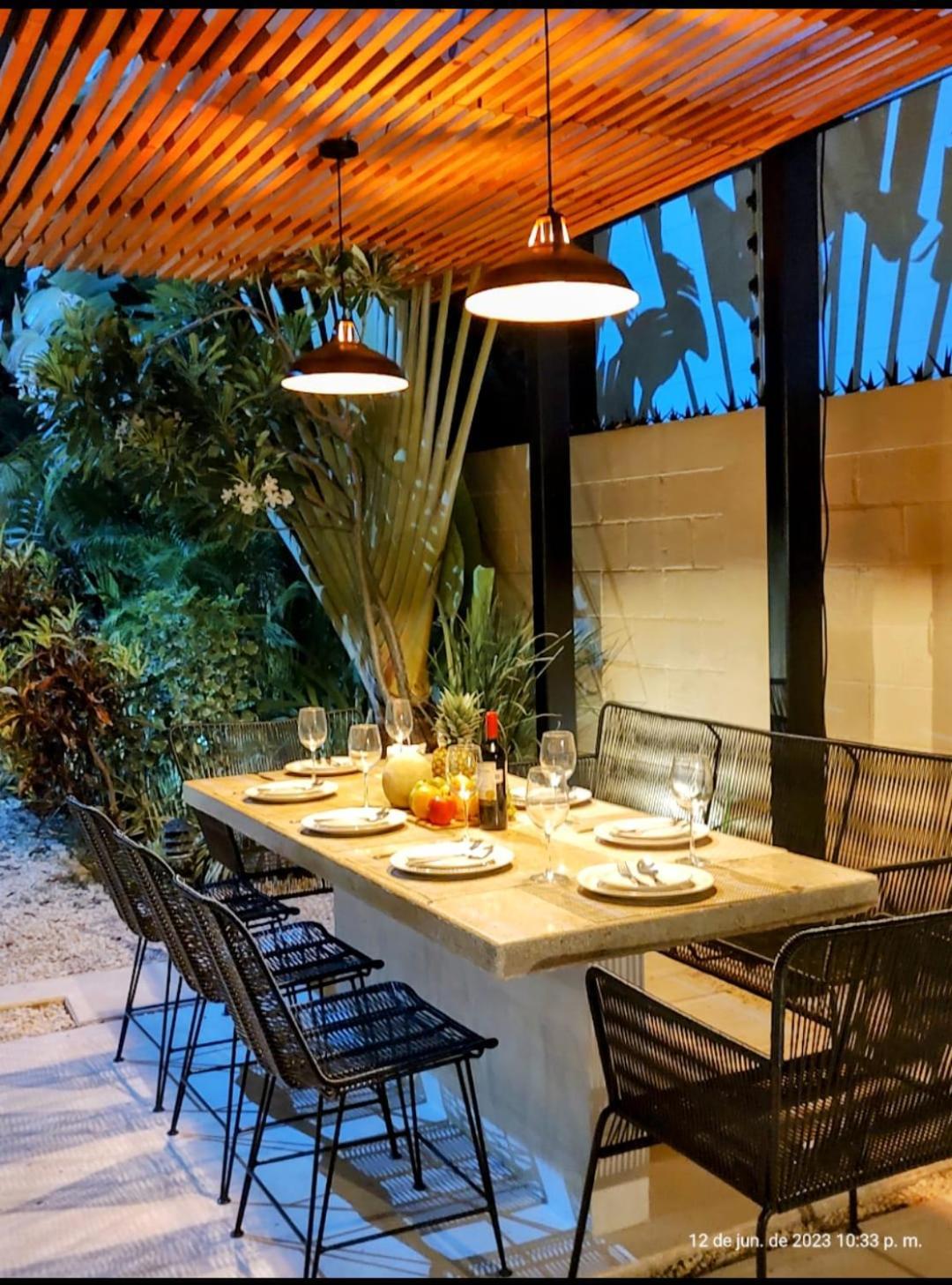 Tulum Private Modern Villa-Pool Beds-Ac-Internet-Parking-Grill Bagian luar foto