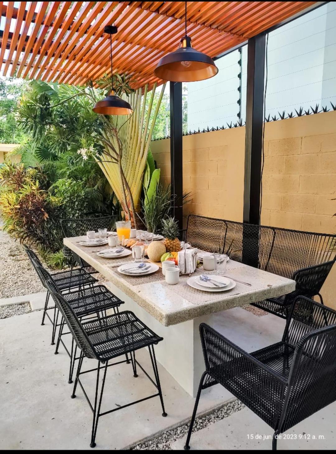 Tulum Private Modern Villa-Pool Beds-Ac-Internet-Parking-Grill Bagian luar foto